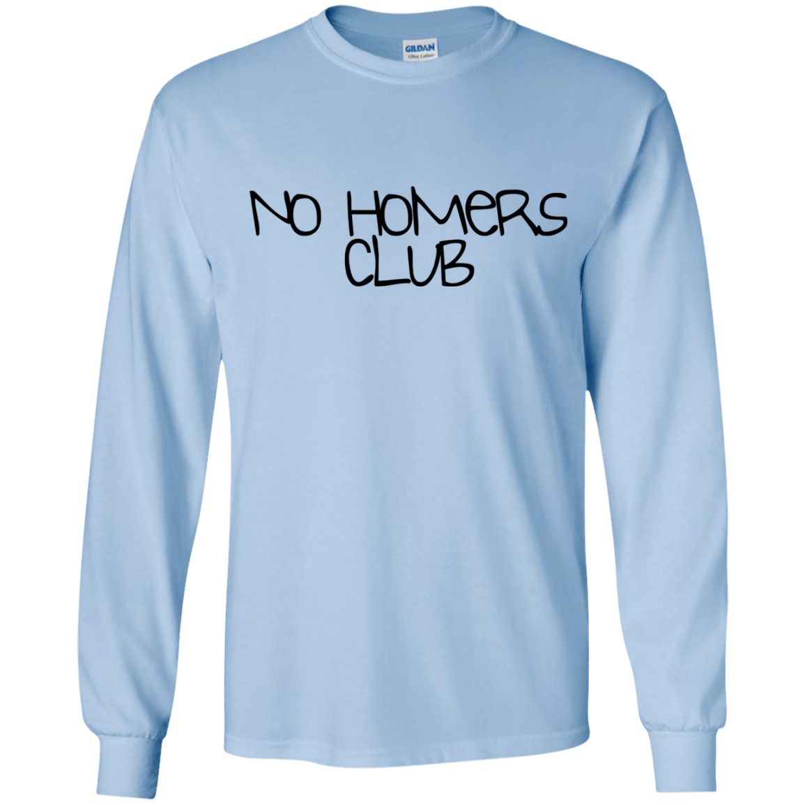 T-Shirts Light Blue / YS Homers Youth Long Sleeve T-Shirt