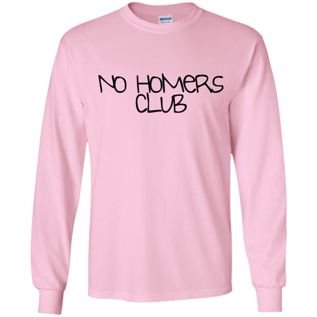 T-Shirts Light Pink / YS Homers Youth Long Sleeve T-Shirt