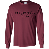 T-Shirts Maroon / YS Homers Youth Long Sleeve T-Shirt
