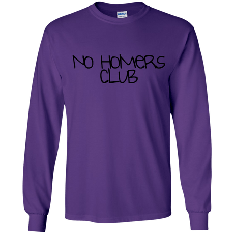 T-Shirts Purple / YS Homers Youth Long Sleeve T-Shirt