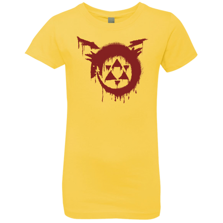 T-Shirts Vibrant Yellow / YXS Homunculus Girls Premium T-Shirt