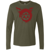 T-Shirts Military Green / S Homunculus Men's Premium Long Sleeve