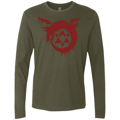 T-Shirts Military Green / S Homunculus Men's Premium Long Sleeve