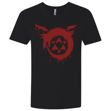 T-Shirts Black / X-Small Homunculus Men's Premium V-Neck