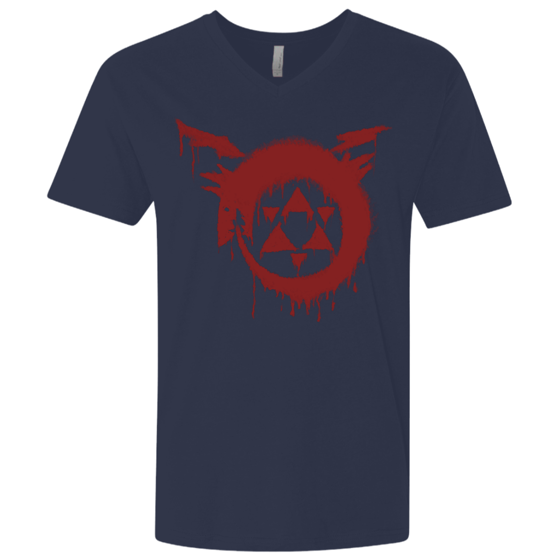 T-Shirts Midnight Navy / X-Small Homunculus Men's Premium V-Neck