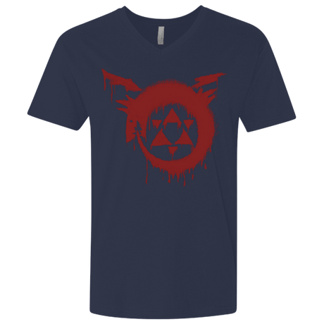 T-Shirts Midnight Navy / X-Small Homunculus Men's Premium V-Neck