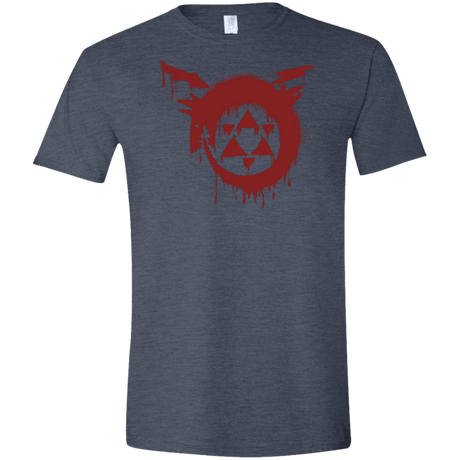 T-Shirts Heather Navy / S Homunculus Men's Semi-Fitted Softstyle