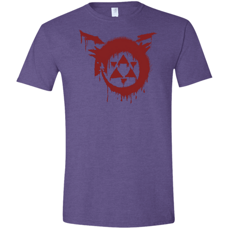 T-Shirts Heather Purple / S Homunculus Men's Semi-Fitted Softstyle