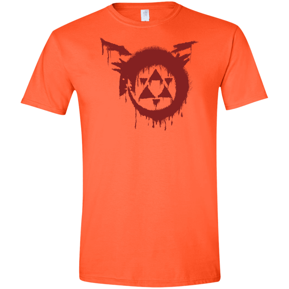 T-Shirts Orange / S Homunculus Men's Semi-Fitted Softstyle