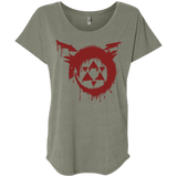 T-Shirts Venetian Grey / X-Small Homunculus Triblend Dolman Sleeve