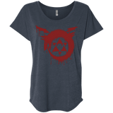 T-Shirts Vintage Navy / X-Small Homunculus Triblend Dolman Sleeve