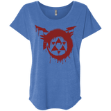 T-Shirts Vintage Royal / X-Small Homunculus Triblend Dolman Sleeve