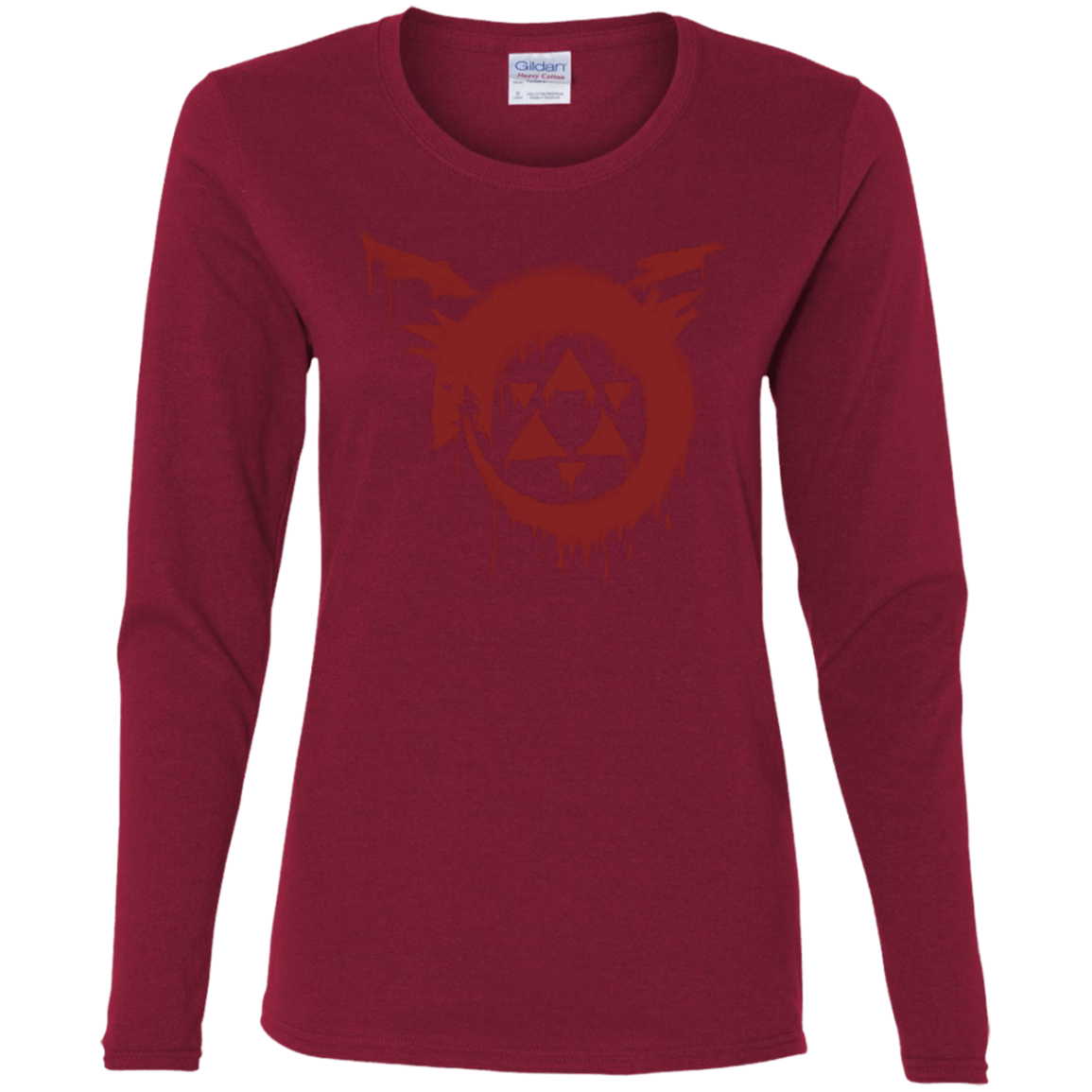 T-Shirts Cardinal / S Homunculus Women's Long Sleeve T-Shirt
