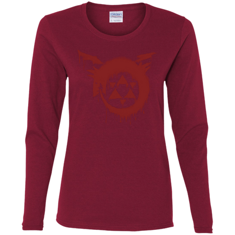 T-Shirts Cardinal / S Homunculus Women's Long Sleeve T-Shirt