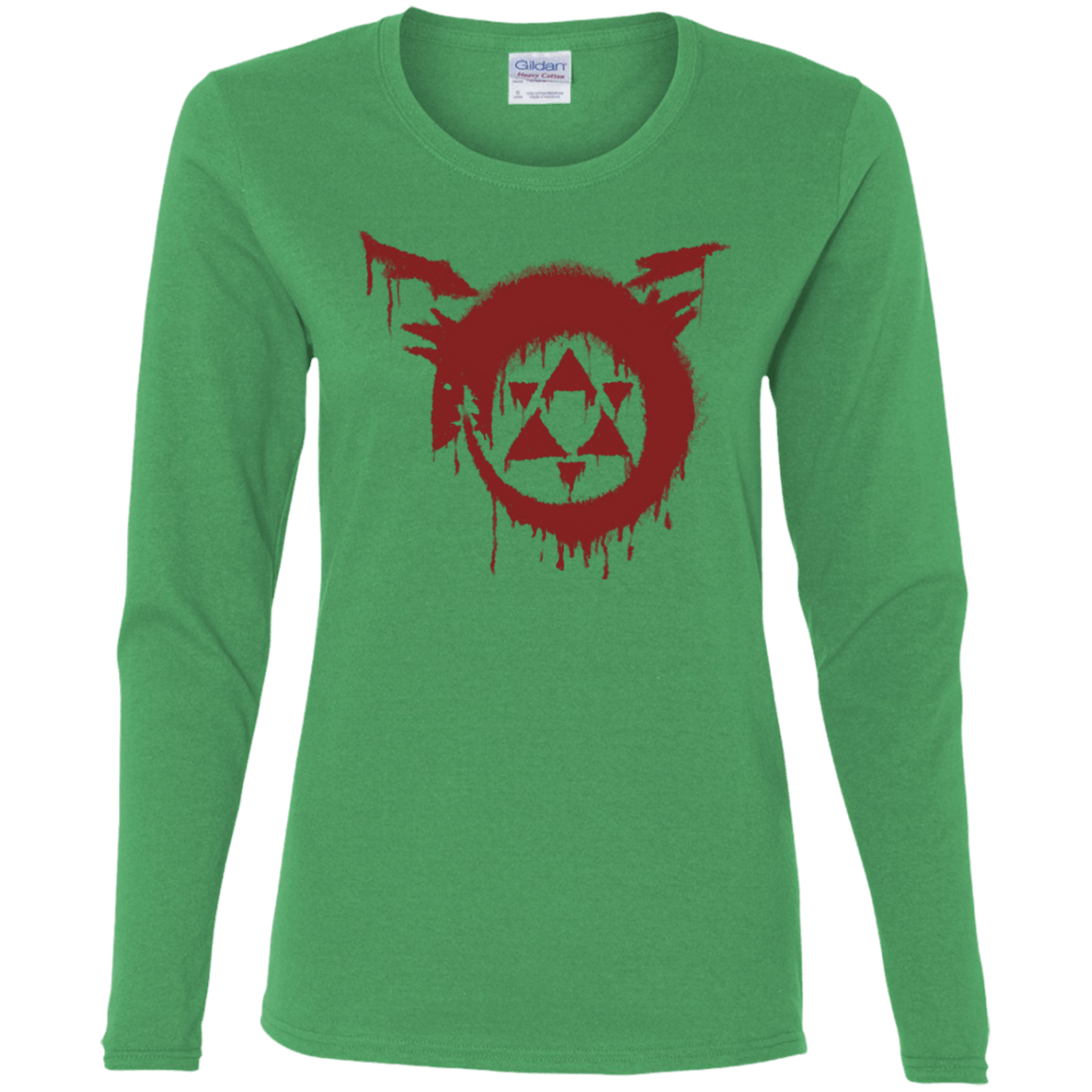 T-Shirts Irish Green / S Homunculus Women's Long Sleeve T-Shirt