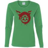 T-Shirts Irish Green / S Homunculus Women's Long Sleeve T-Shirt