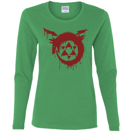 T-Shirts Irish Green / S Homunculus Women's Long Sleeve T-Shirt
