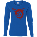 T-Shirts Royal / S Homunculus Women's Long Sleeve T-Shirt