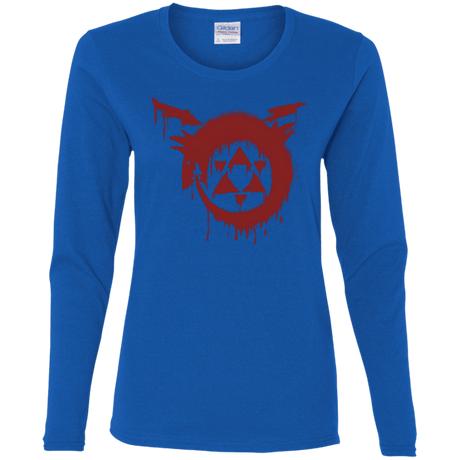 T-Shirts Royal / S Homunculus Women's Long Sleeve T-Shirt