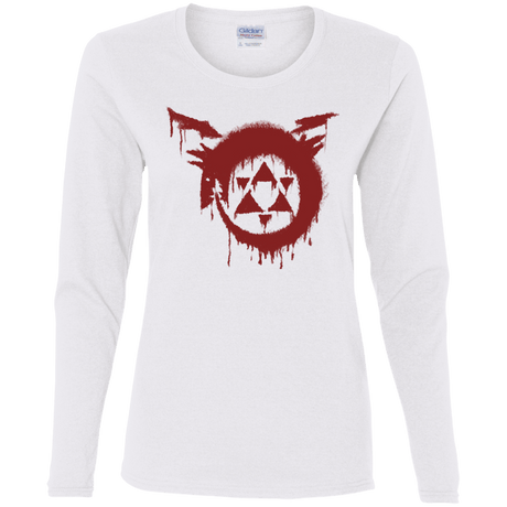 T-Shirts White / S Homunculus Women's Long Sleeve T-Shirt