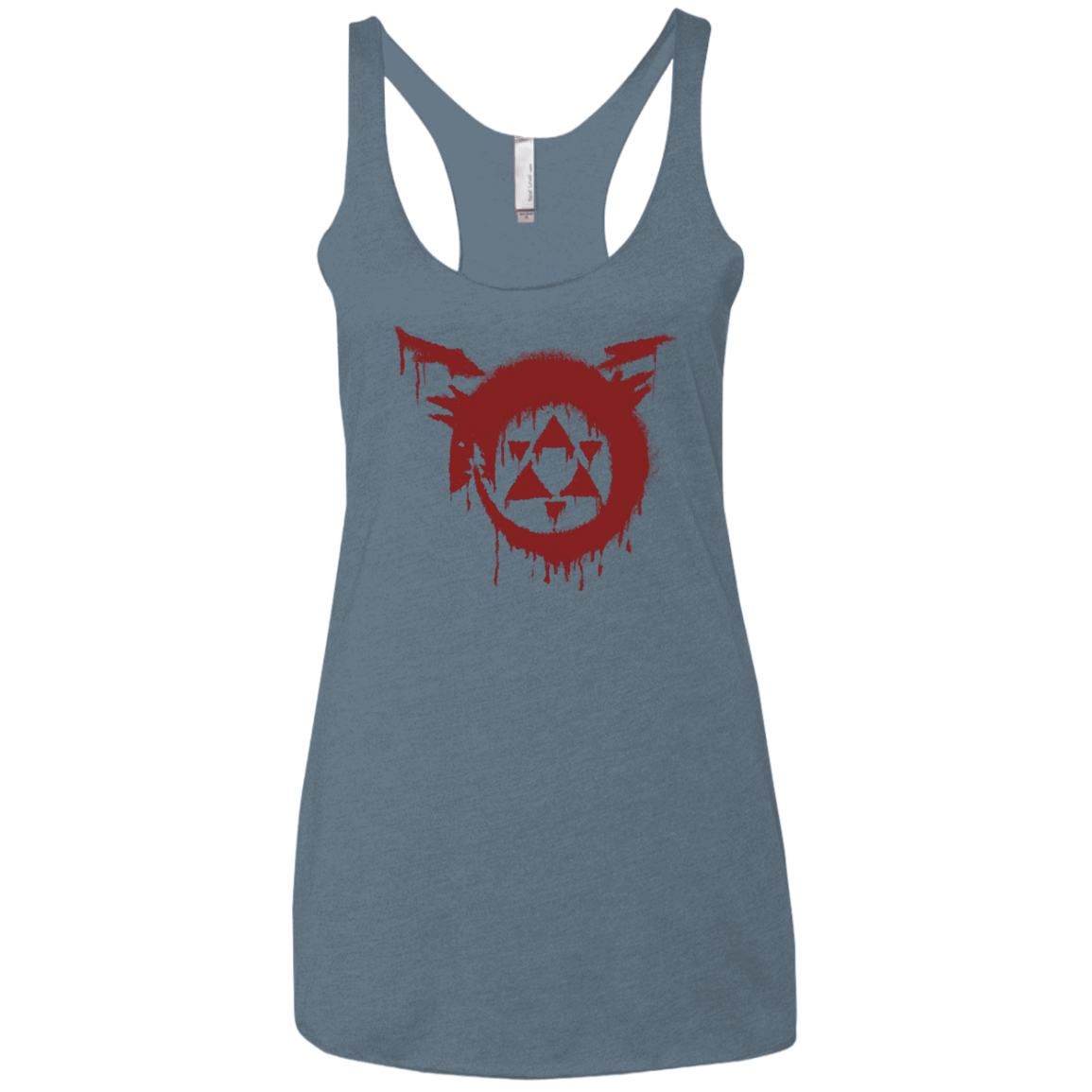 T-Shirts Indigo / X-Small Homunculus Women's Triblend Racerback Tank