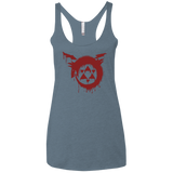 T-Shirts Indigo / X-Small Homunculus Women's Triblend Racerback Tank