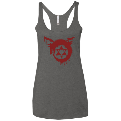 T-Shirts Premium Heather / X-Small Homunculus Women's Triblend Racerback Tank