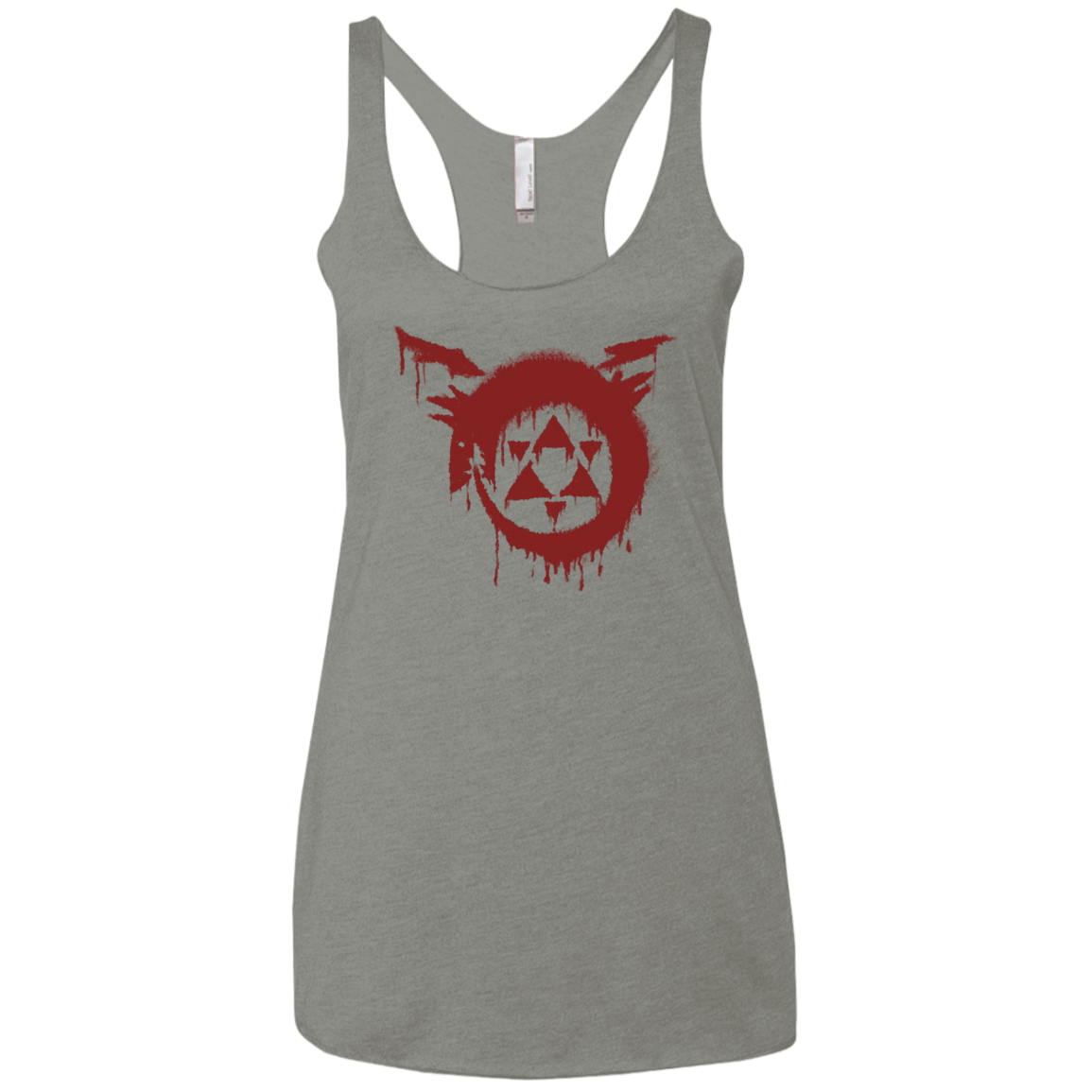 T-Shirts Venetian Grey / X-Small Homunculus Women's Triblend Racerback Tank
