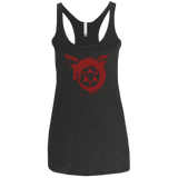 T-Shirts Vintage Black / X-Small Homunculus Women's Triblend Racerback Tank