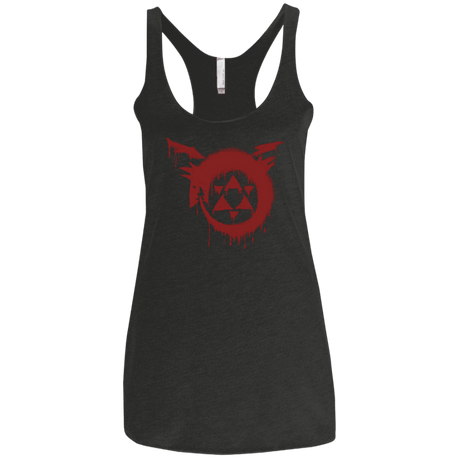 T-Shirts Vintage Black / X-Small Homunculus Women's Triblend Racerback Tank