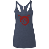 T-Shirts Vintage Navy / X-Small Homunculus Women's Triblend Racerback Tank