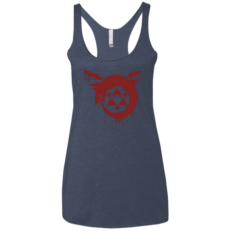 T-Shirts Vintage Navy / X-Small Homunculus Women's Triblend Racerback Tank