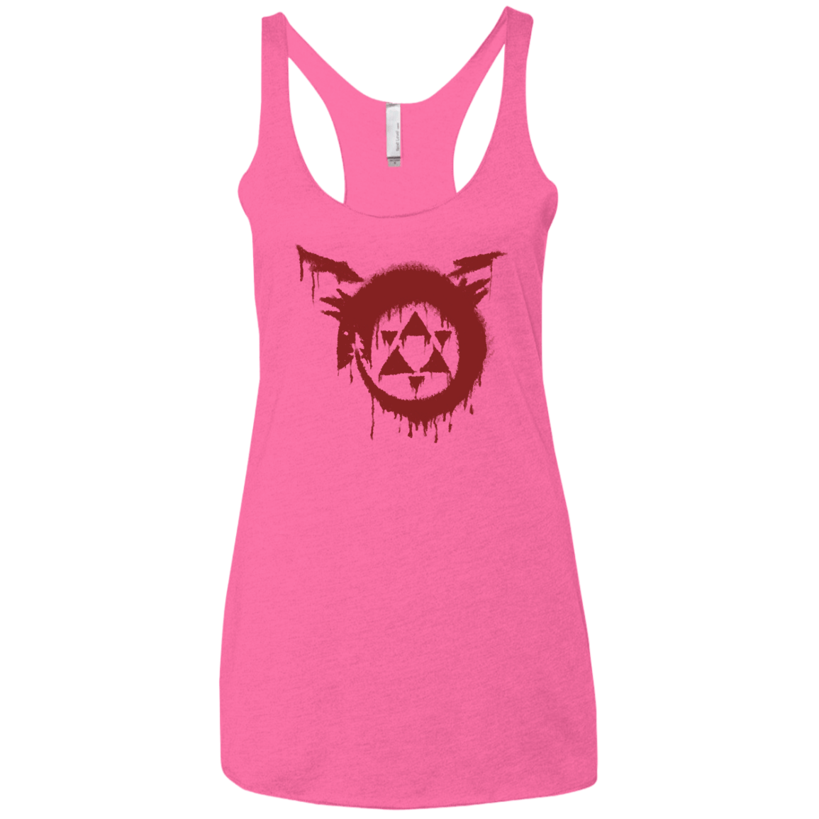 T-Shirts Vintage Pink / X-Small Homunculus Women's Triblend Racerback Tank