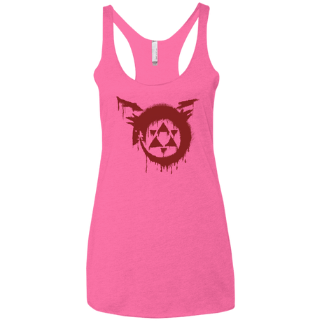T-Shirts Vintage Pink / X-Small Homunculus Women's Triblend Racerback Tank