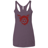 T-Shirts Vintage Purple / X-Small Homunculus Women's Triblend Racerback Tank