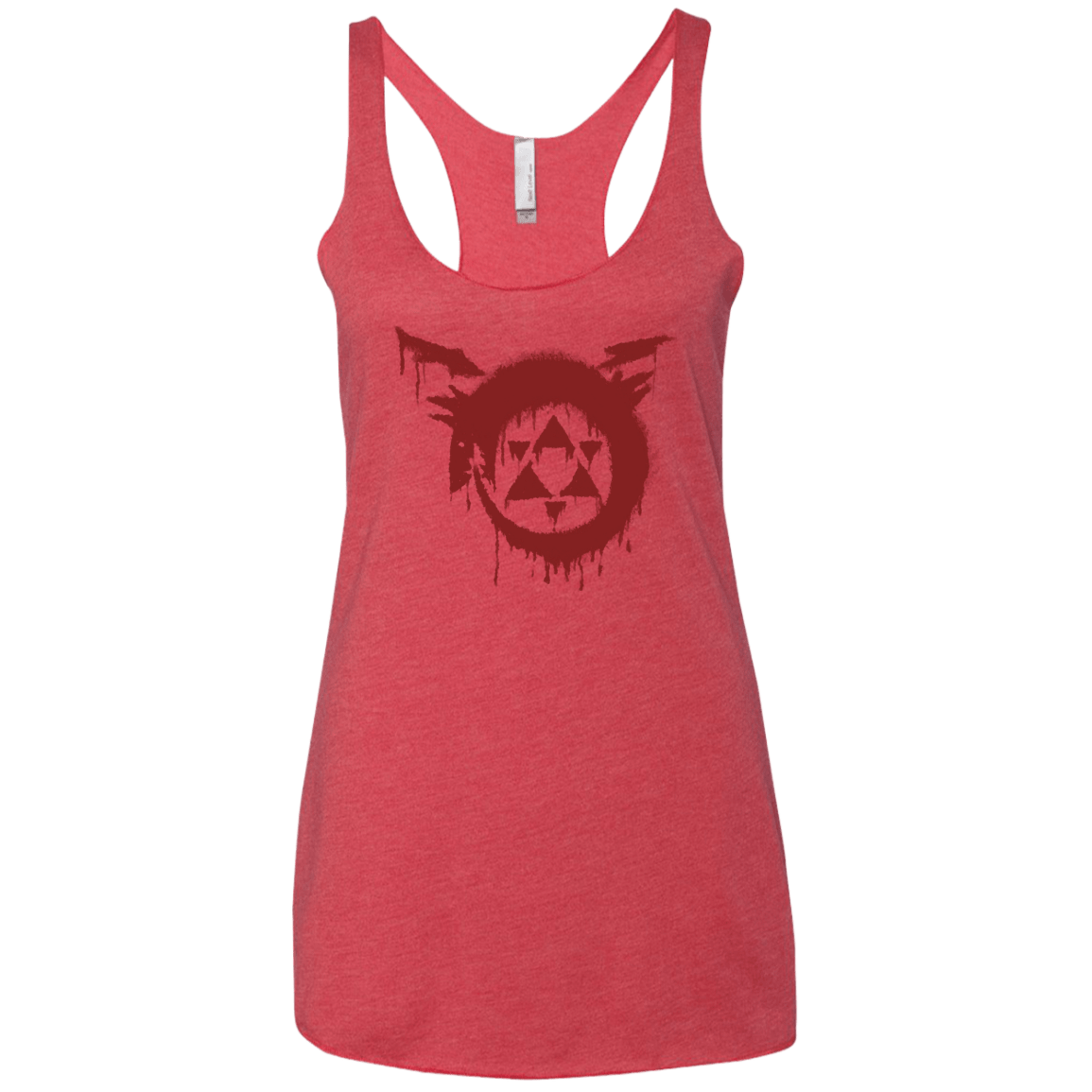T-Shirts Vintage Red / X-Small Homunculus Women's Triblend Racerback Tank