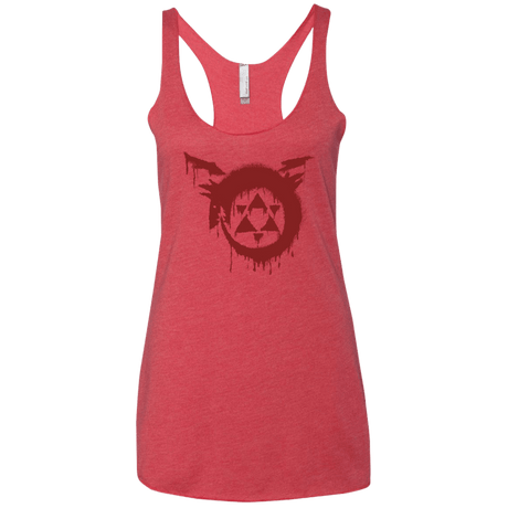 T-Shirts Vintage Red / X-Small Homunculus Women's Triblend Racerback Tank