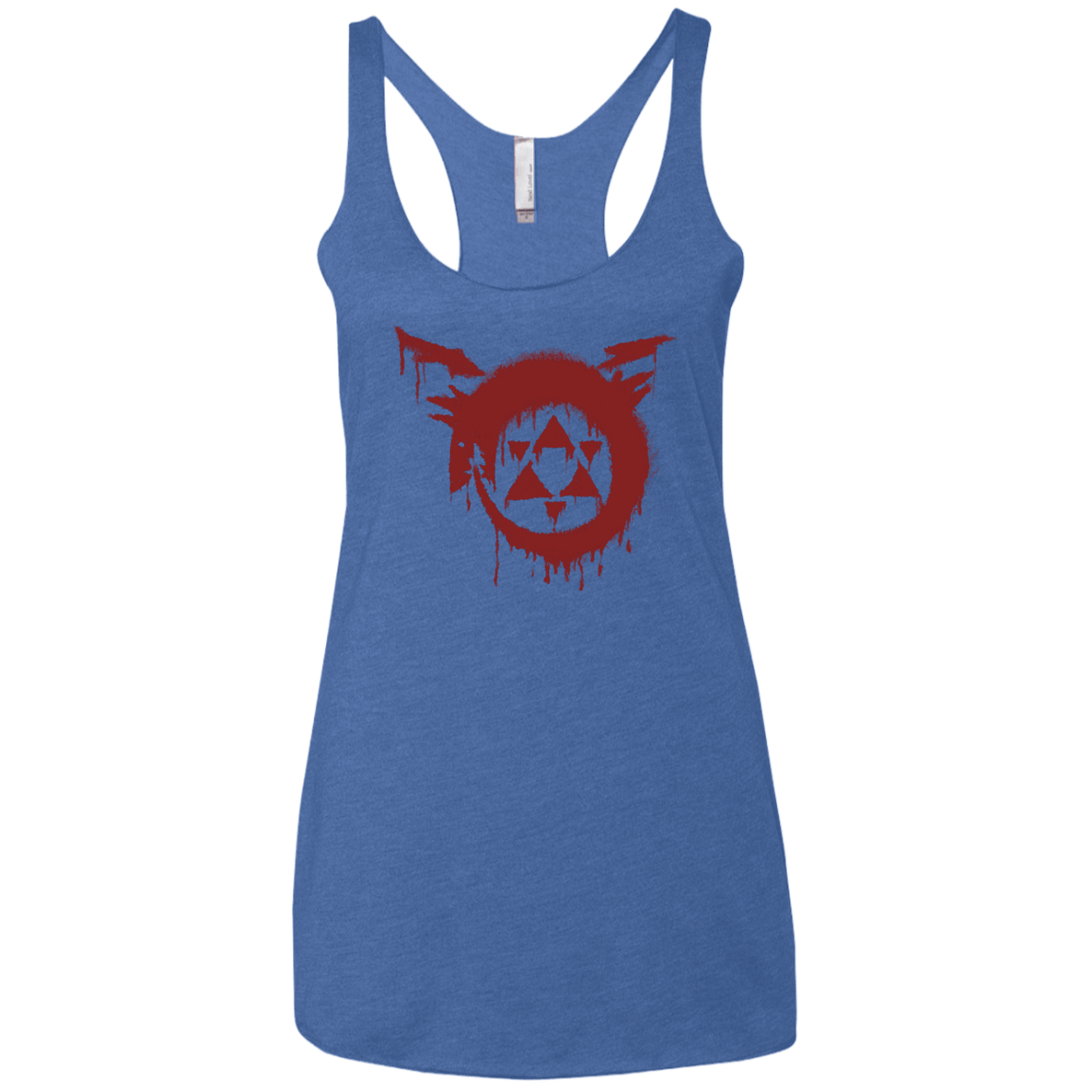 T-Shirts Vintage Royal / X-Small Homunculus Women's Triblend Racerback Tank