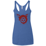 T-Shirts Vintage Royal / X-Small Homunculus Women's Triblend Racerback Tank