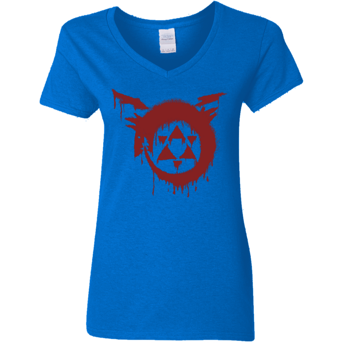 T-Shirts Royal / S Homunculus Women's V-Neck T-Shirt