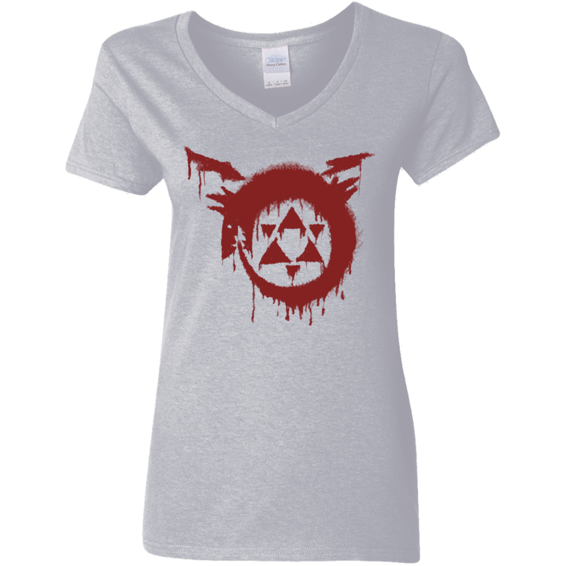 T-Shirts Sport Grey / S Homunculus Women's V-Neck T-Shirt