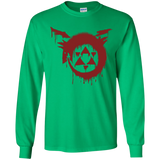 T-Shirts Irish Green / YS Homunculus Youth Long Sleeve T-Shirt