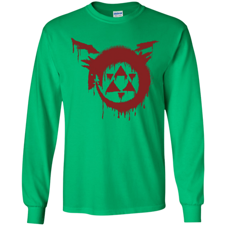 T-Shirts Irish Green / YS Homunculus Youth Long Sleeve T-Shirt