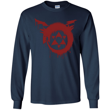 T-Shirts Navy / YS Homunculus Youth Long Sleeve T-Shirt