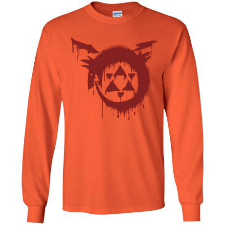 T-Shirts Orange / YS Homunculus Youth Long Sleeve T-Shirt