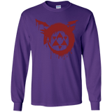 T-Shirts Purple / YS Homunculus Youth Long Sleeve T-Shirt