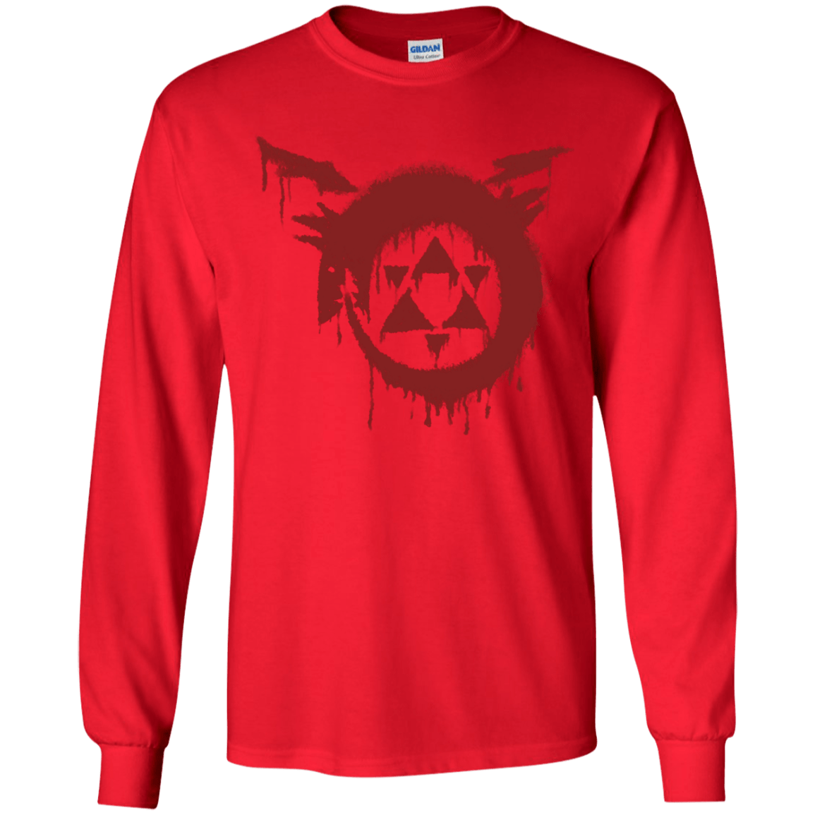 T-Shirts Red / YS Homunculus Youth Long Sleeve T-Shirt