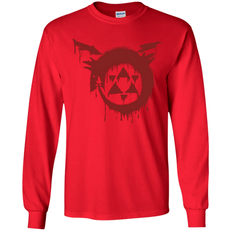 T-Shirts Red / YS Homunculus Youth Long Sleeve T-Shirt