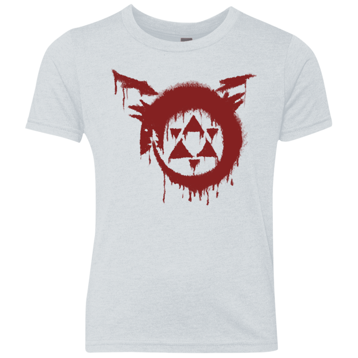 T-Shirts Heather White / YXS Homunculus Youth Triblend T-Shirt