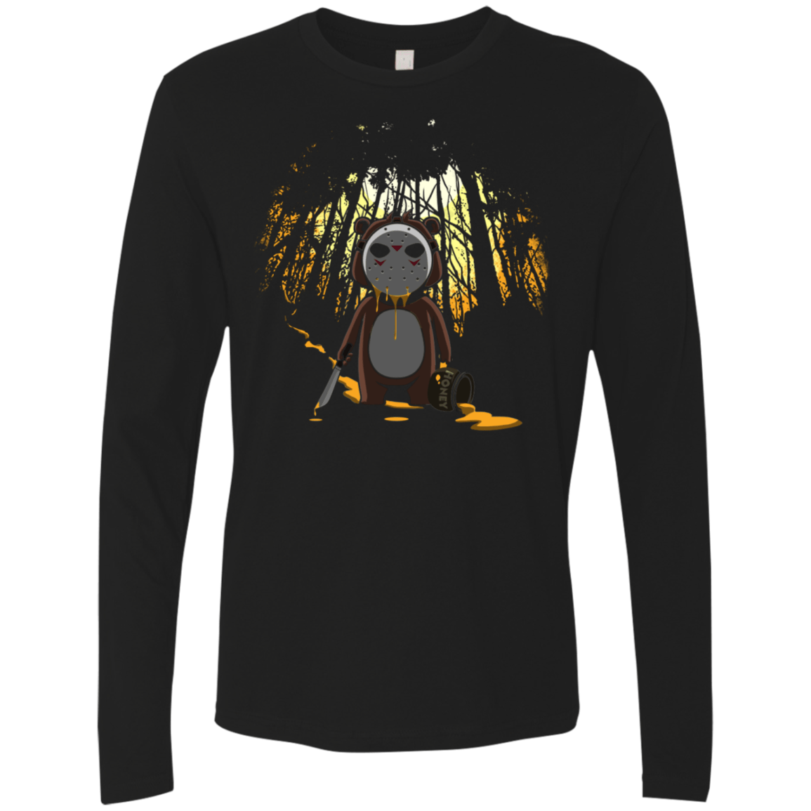 T-Shirts Black / S Honey the 13th Men's Premium Long Sleeve